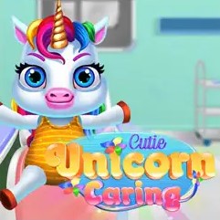 Игра Уход за Красивым Единорогом Игра Уход за Красивым Единорогом