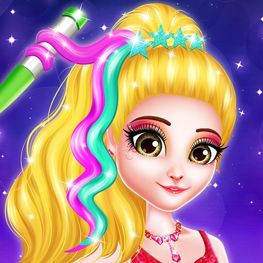 Игра Яркая Парикмахерская