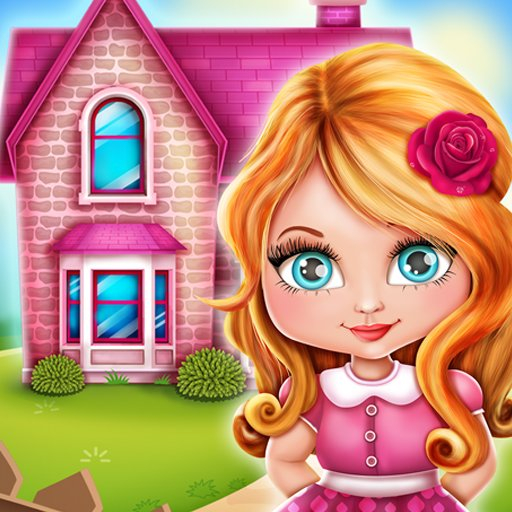 Игра Обставь Кукольный Домик