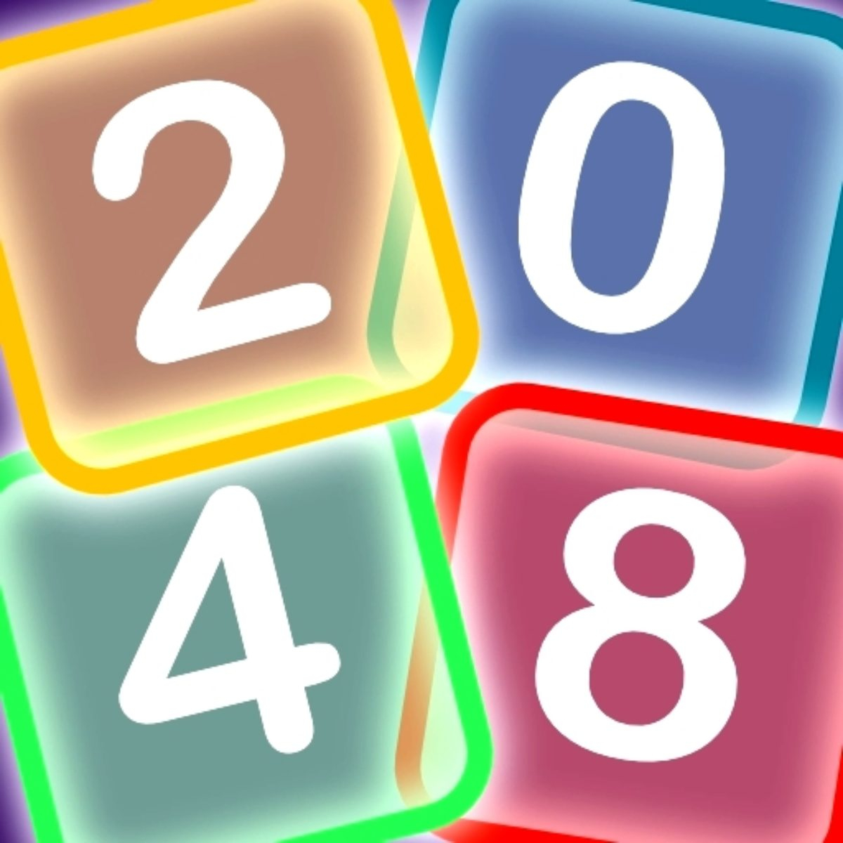 Игра Неон 2048