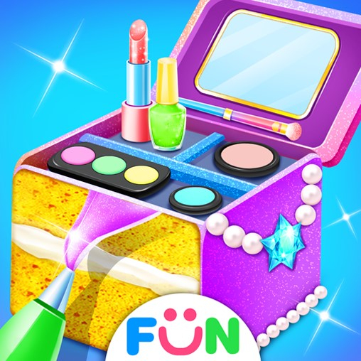 Игра Приготовь Торт и Косметику для Девочек