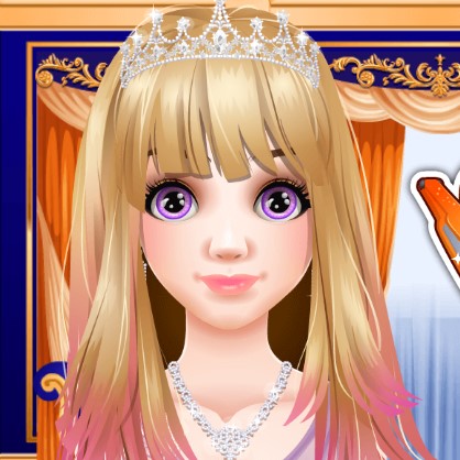 Игра Гламурная Стрижка для Принцессы