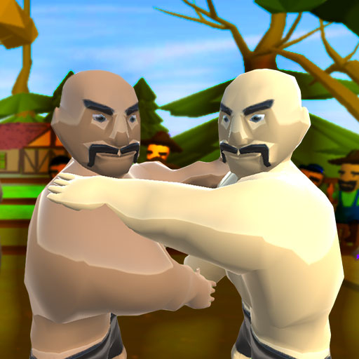 Игра Фолл Гайс: Реслинг