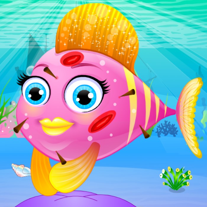 Игра Моя Маленькая Рыбка Игра Моя Маленькая Рыбка