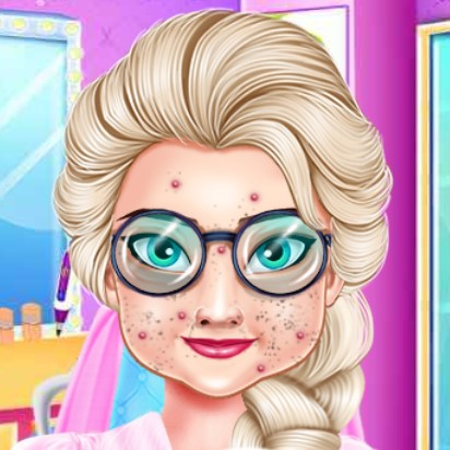 Игра Хирургия Лица для Эльзы