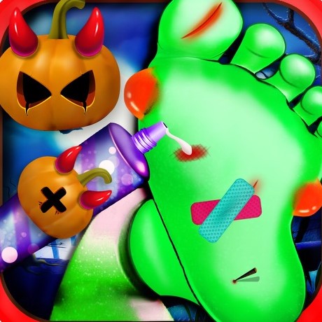 Игра Безумный Доктор для Ног на Хэллоуин