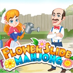 Игра Цветочная Горка Маджонг