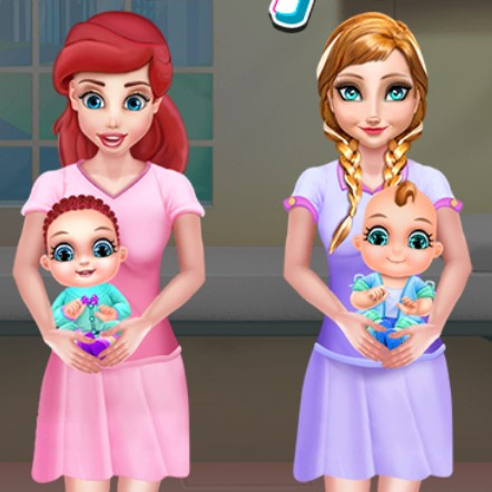 Игра Рождение Ребенка Ариэль И Анны