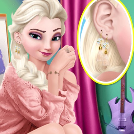 Игра Эльза: Первые Серьги
