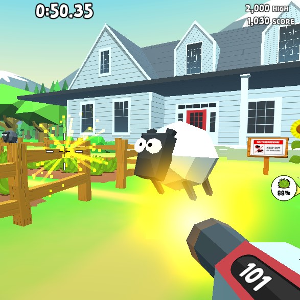 Игра Садовник Пулеметчик Игра Садовник Пулеметчик