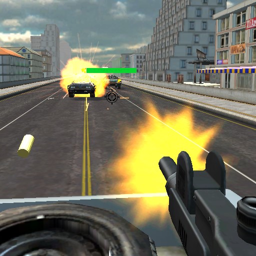 Игра Стрелок на Машине: Побег Игра Стрелок на Машине: Побег