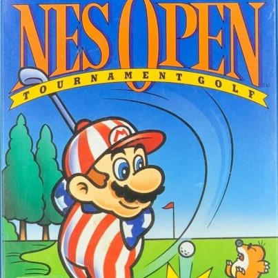 Игра NES Open Tournament Golf Игра NES Open Tournament Golf