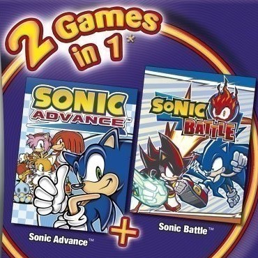 Игра 2 In 1 - Sonic Advance & Sonic Battle Игра 2 In 1 - Sonic Advance & Sonic Battle