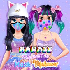 Игра Кавайный Уход За Кожей Лица