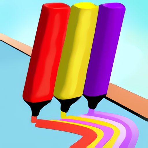 Игра Гонка Фломастеров