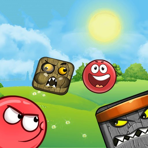 Игра Красный Шар 4: Бродилки и Приключения
