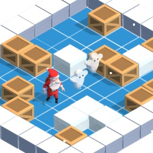 Игра Санта Бомбер 3D