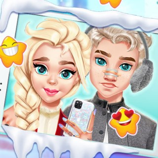 Игра Пара Селфи: Зимний Наряд