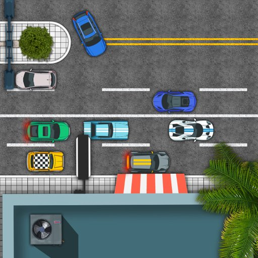 Игра Городская Парковка 2D