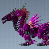 Роботы Динозавры: Двуглавый Дракон