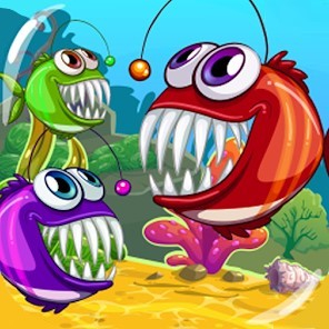 Игра Безумные Рыбки на 1,2,3 игрока