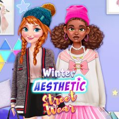 Игра Зимняя Эстетичная Уличная Одежда
