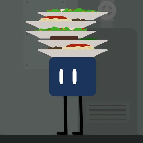 Игра Oфициант Финн