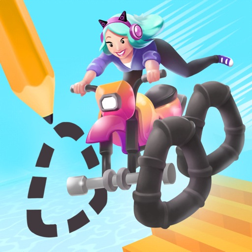 Игра Каракули Гонщика