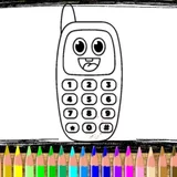 Раскраска Мобильных Телефонов