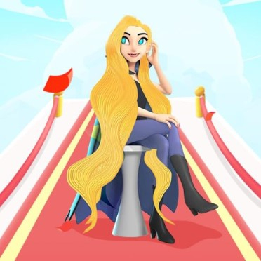 Игра Девушка с Длинными Волосами