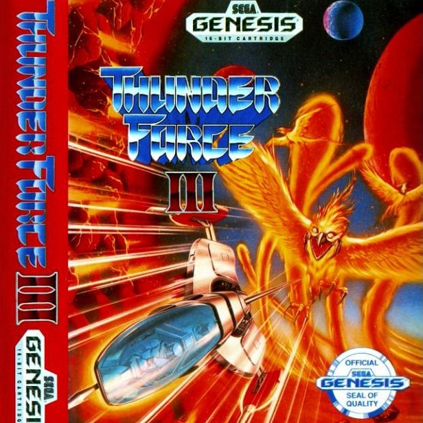 Игра Thunder Force III / Сега Игра Thunder Force III / Сега