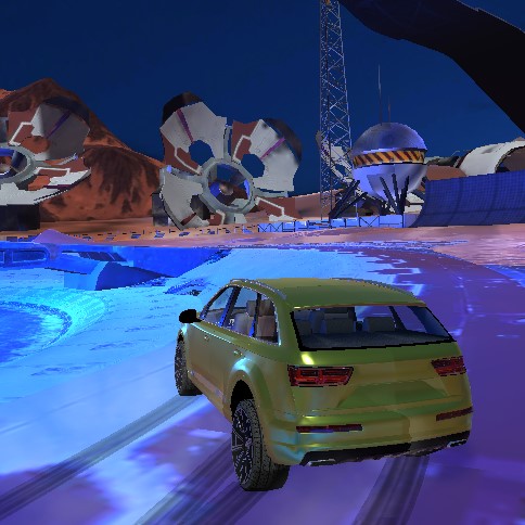 Игра Сумасшедшие Трюки на Марсианской Базе