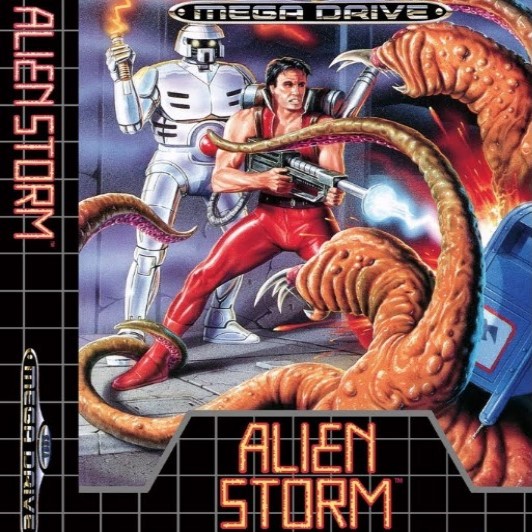 Игра Alien Storm / Сега Игра Alien Storm / Сега