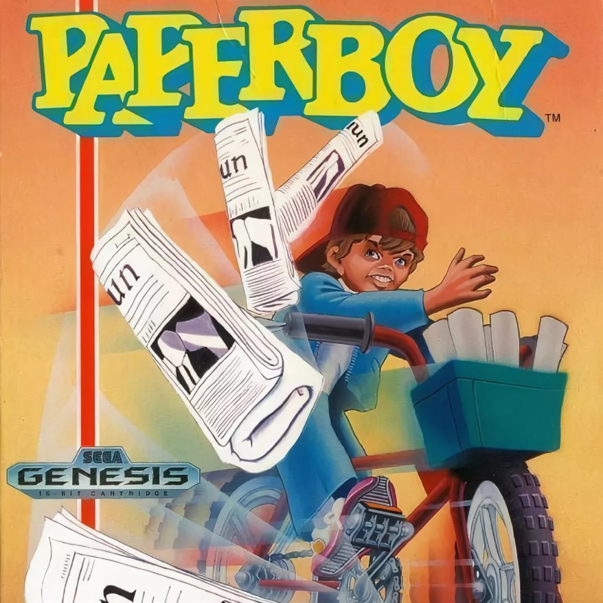 Игра Paperboy