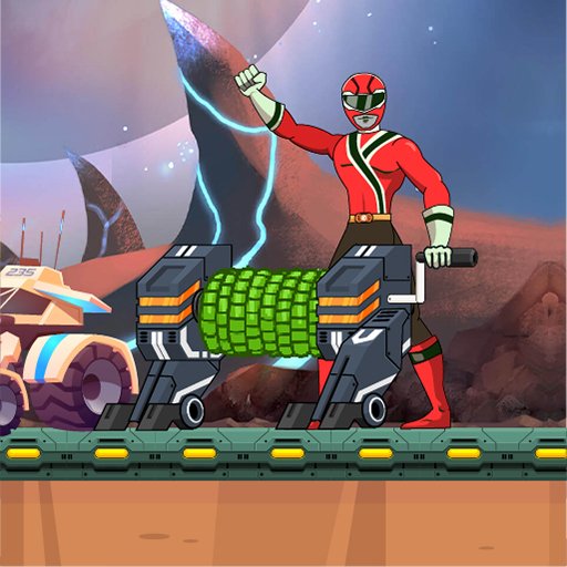 Игра Могучие Рейнджеры: Космический Шахтер