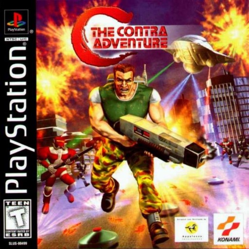 Игра С: Контра Приключение / PlayStation 1 Игра С: Контра Приключение / PlayStation 1