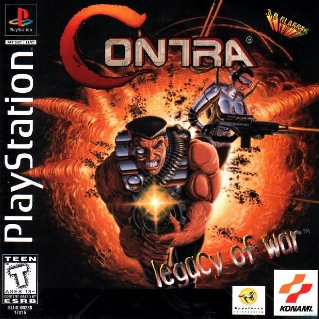 Игра Контра - Наследие Войны / PlayStation 1