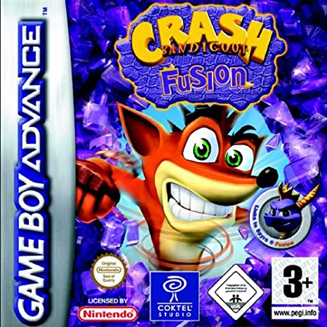 Игра Крэш Бандикут: Фьюжн / Gameboy Advance