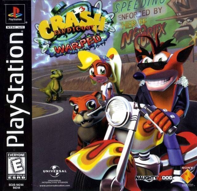 Игра Краш Бандикут 3: Искаженный / PlayStation 1