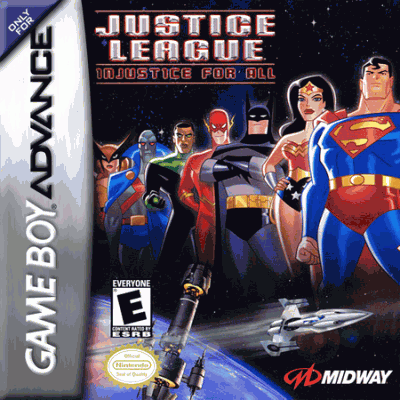 Игра Лига Справедливости - Несправедливость Для Всех / Gameboy Advance