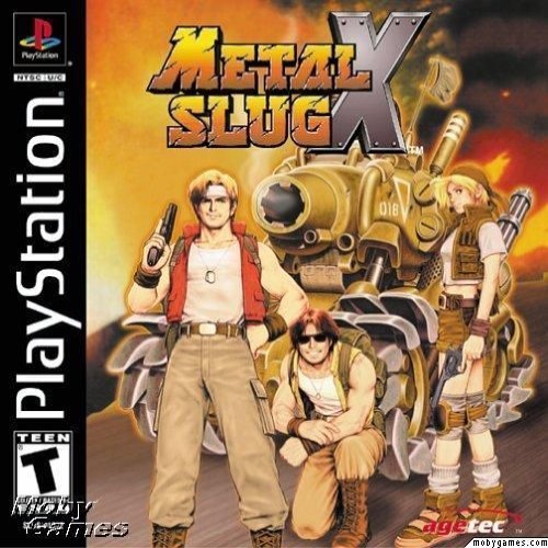 Игра Метал Слаг Икс / PlayStation 1