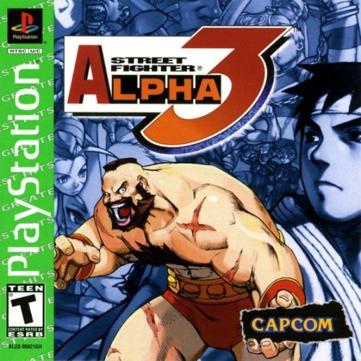 Игра Стрит Файтер Альфа 3 / PlayStation 1