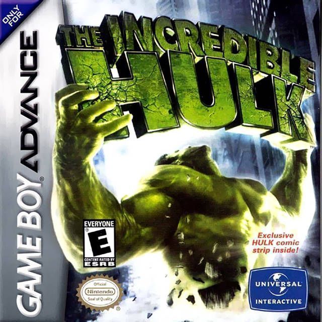 Игра Невероятный Халк / Gameboy Advance
