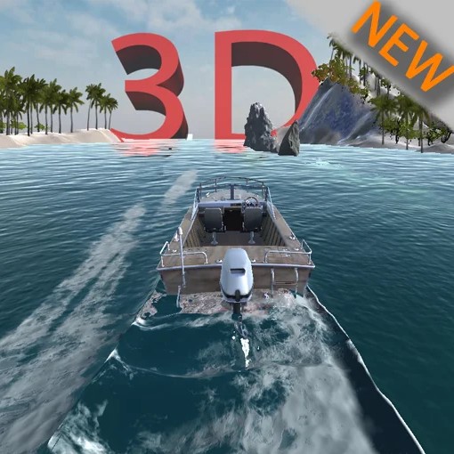Игра 3D Симулятор Лодки и Океана Игра 3D Симулятор Лодки и Океана