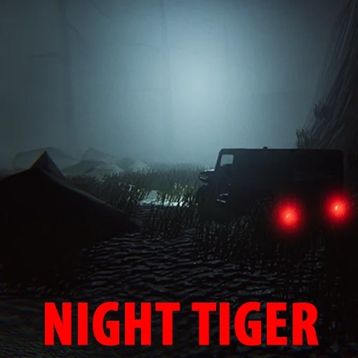 Игра 3D Газ - Тигр Ночной Водитель