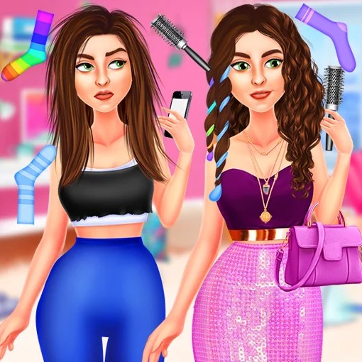 Игра Хейли Пробует Холодную Завивку Игра Хейли Пробует Холодную Завивку