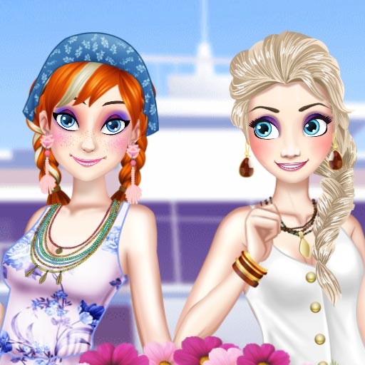 Игра Весенние Каникулы Эллы и Анны