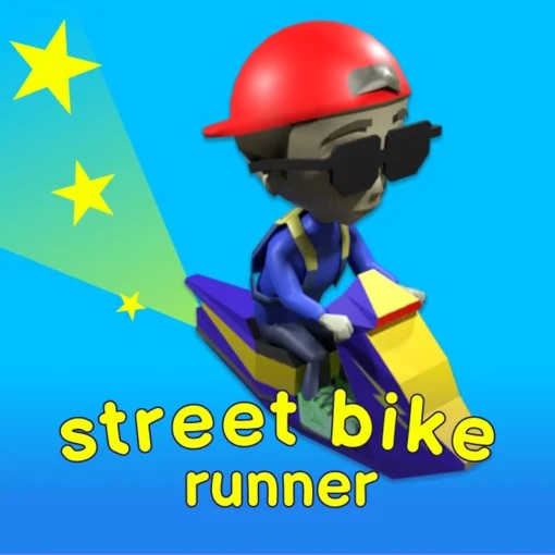 Игра Уличный Байкер-Бегун