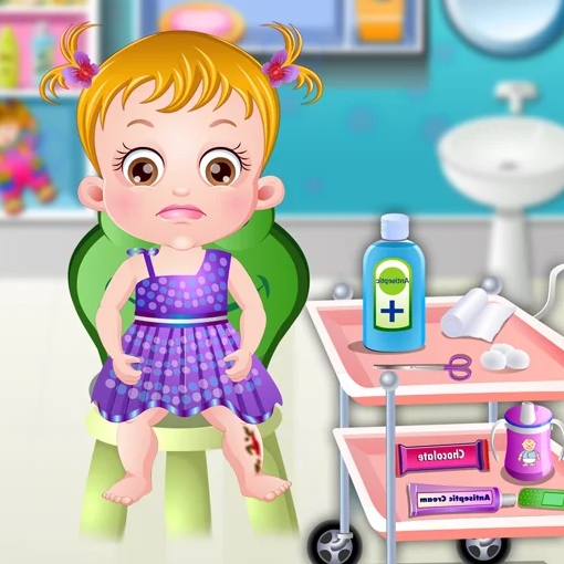 Игра Малышка Хейзел: Травма Ноги Игра Малышка Хейзел: Травма Ноги
