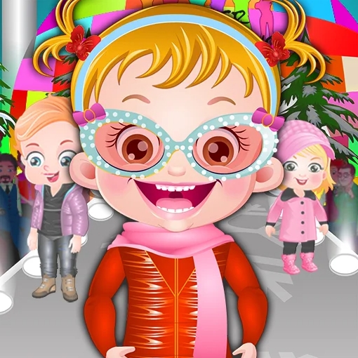 Игра Малышка Хейзел: Зимняя Мода